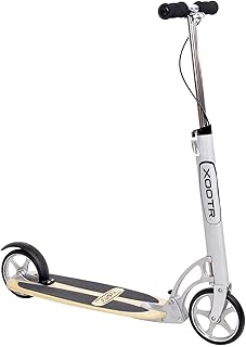 XOOTR Cruz Teen/Adult Kick Scooter - 800+lb Capacity - Life Long Backing - QuickClick Latch Folding Mechanism - Front & Re...