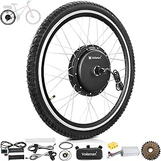 Voilamart Electric Bicycle Hub Motor Rear Wheel Conversion Kit 26