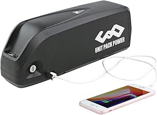 PANDA CYCLE E-Bike Battery 52V 20AH Battery Lg4800mah Cells Pack Powerful Bicycle Lithium Battery USB Connection Fit for 1...