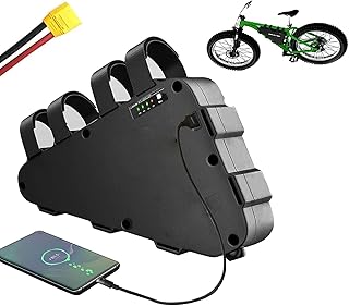 HJGHY 48V 52V 13Ah 15.6Ah 18.2Ah 20.4Ah 24Ah Triangle Ebike Battery 48V 52V Rechargeable Electric Bicycle Battery with Cha...