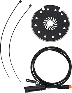 YINETTECH 1pc E-Bike KT-D12L PAS Sensor 12V to 48 V Bike Magnets Pedal Assist Sensor with Waterproof Plug Electric Bike Co...