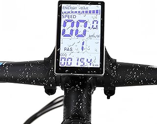 Electric Cycle LCD Display, 24V 36V 48V 60V Universal E Scooter M5 E Bike Display Meter Control Panel Waterproof 5 Pin Ele...
